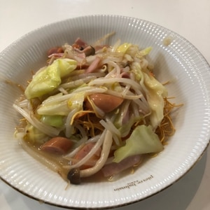 野菜たっぷり皿うどん